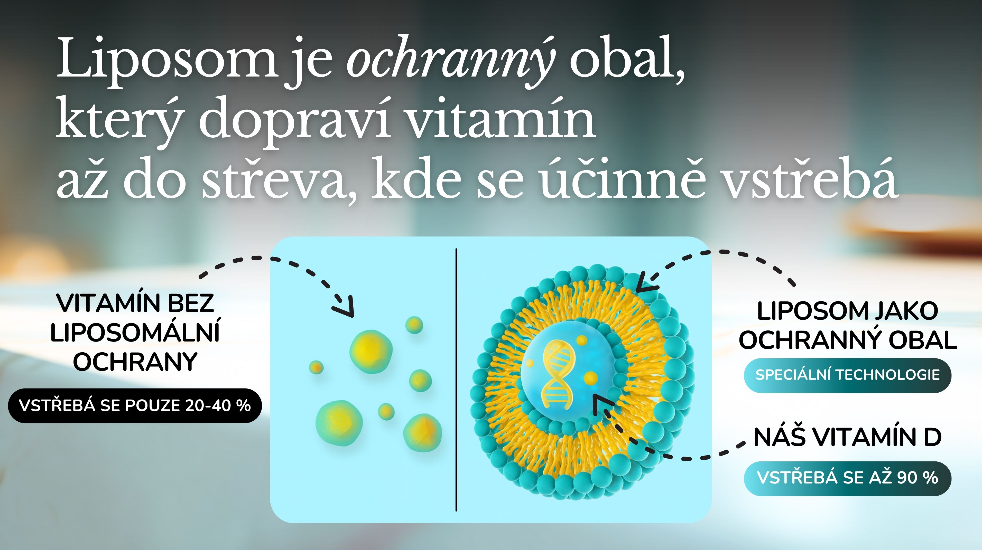 PREMIUM Liposomální Komplex Zinek bisglycinát 178 mg, selen, měď, přírodní quercetin, 60 kapslí -3